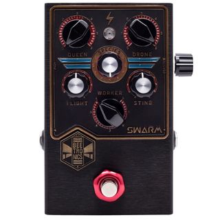 A Beetronics Swarm guitar pedal