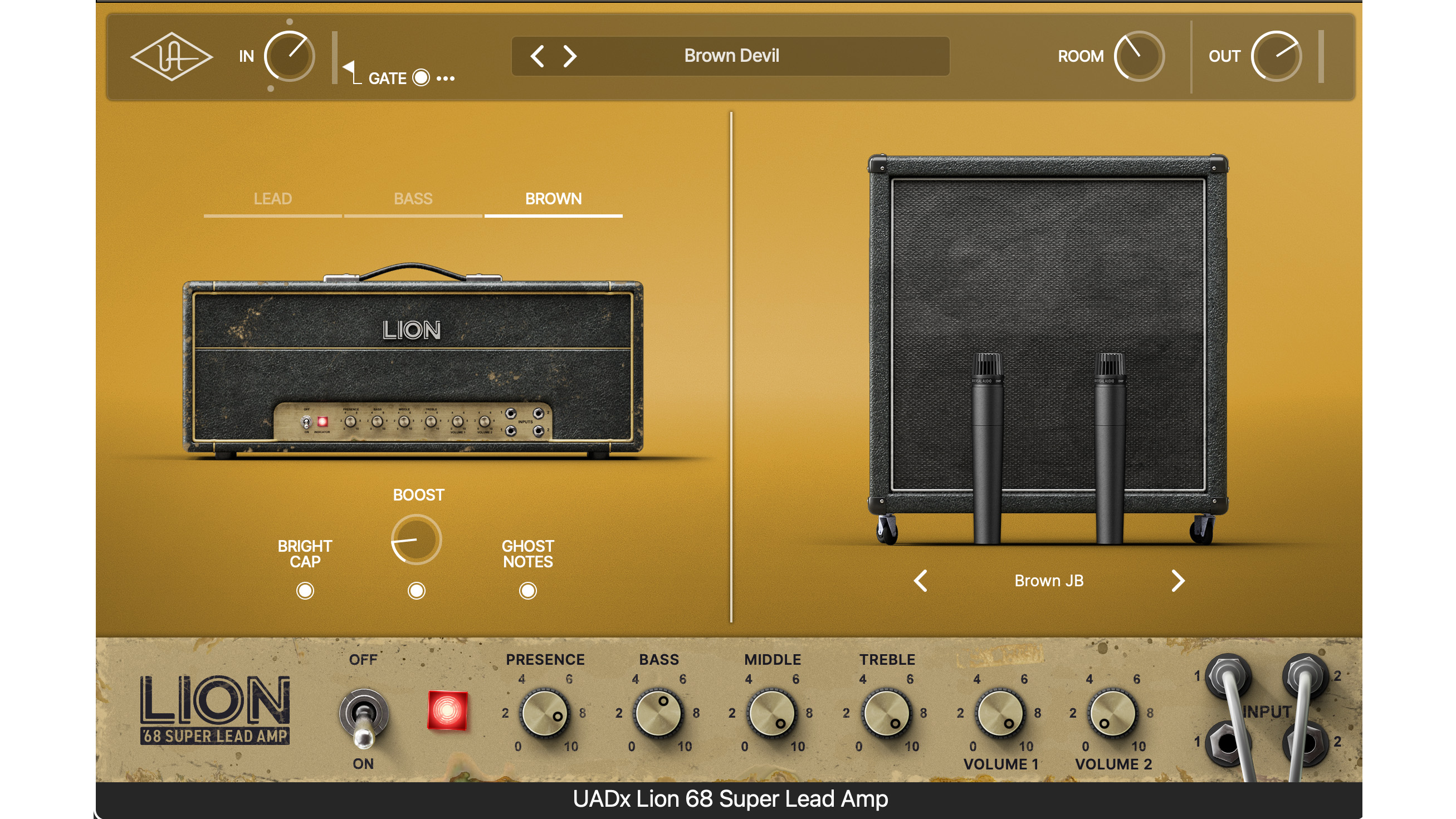 Universal Audio UAD Guitar Plugins