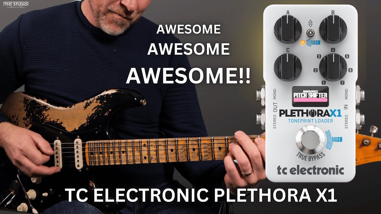 TC Electronic Plethora X1 -The Do Everything Pedal For Your Board - YouTube