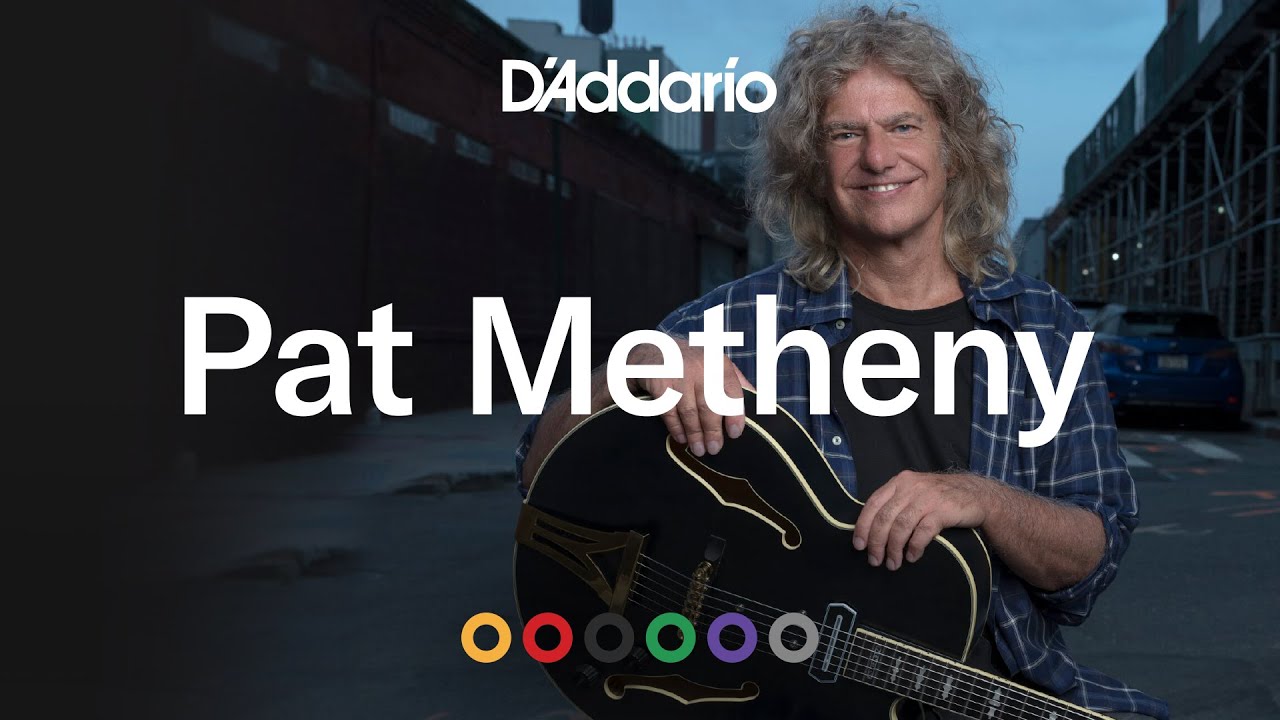 Pat Metheny Interview: The Story Behind D'Addario XL Chromes & More - YouTube