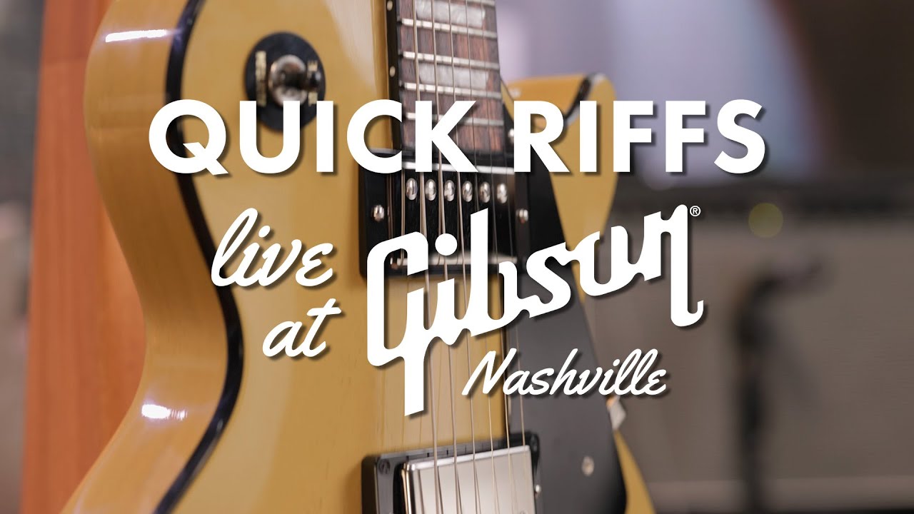 Quick Riffs: The New Gibson Les Paul Standard 50s Mahogany Top! - YouTube