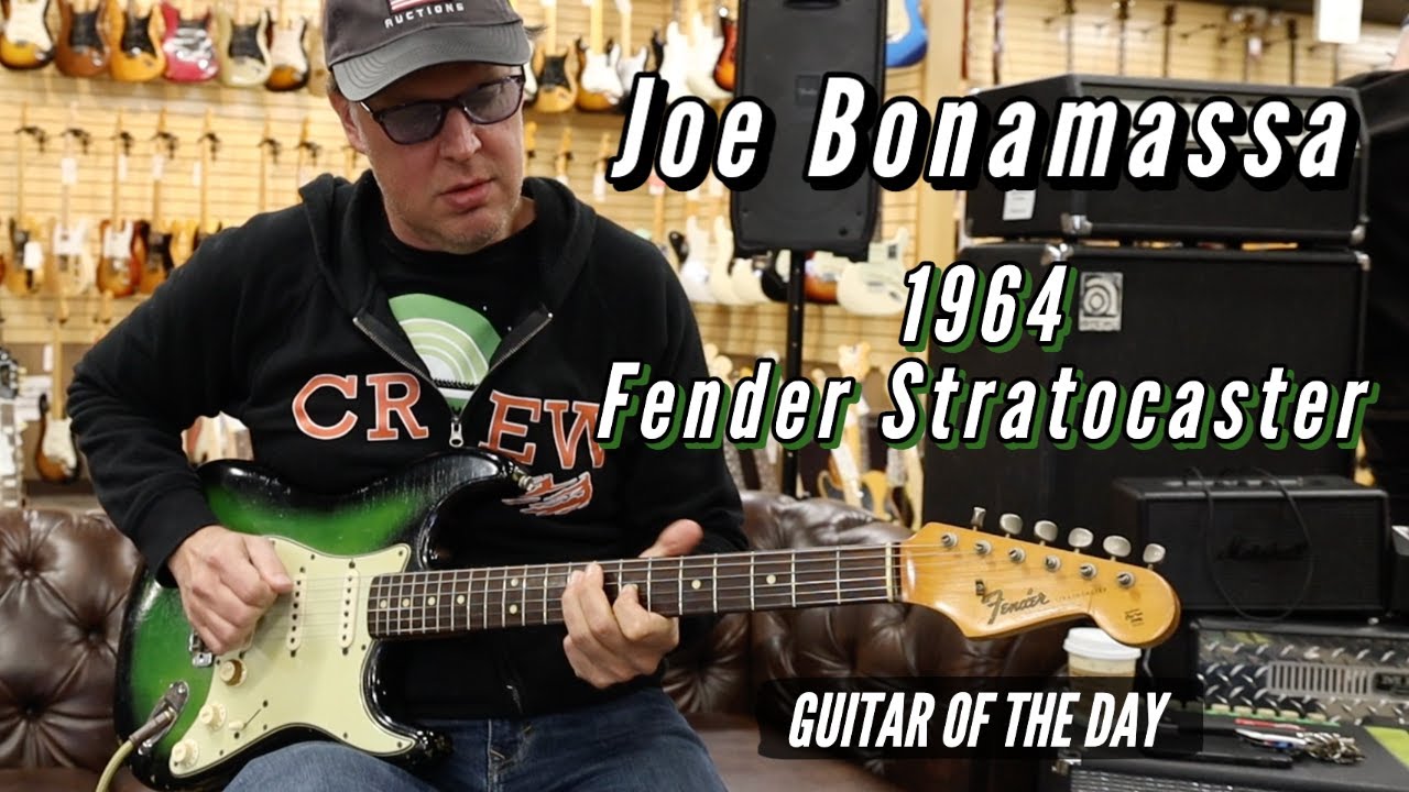 Joe Bonamassa 1964 Fender Stratocaster | Guitar of the Day - YouTube