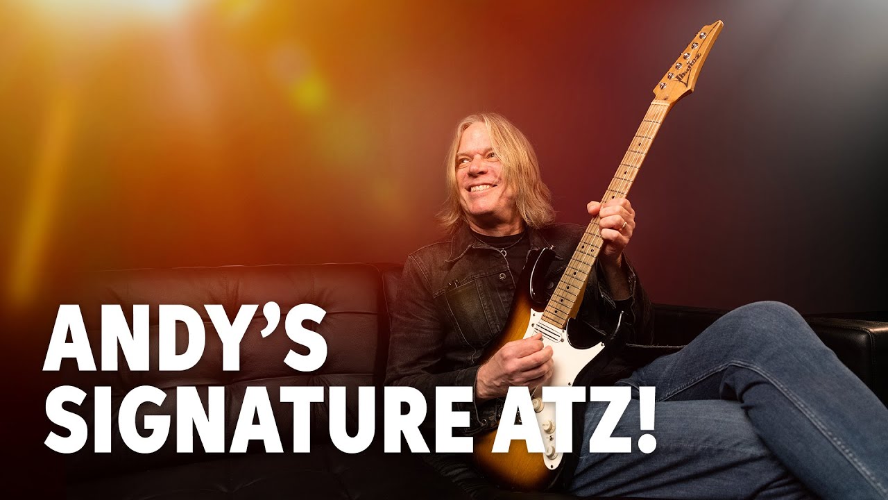 Andy Timmons Demos His Signature Ibanez ATZ100 - YouTube