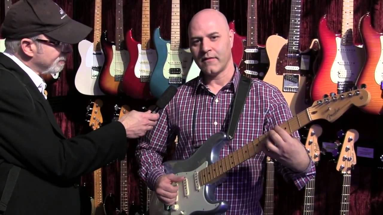 NAMM 2014: Fender American Deluxe Strat Plus - YouTube