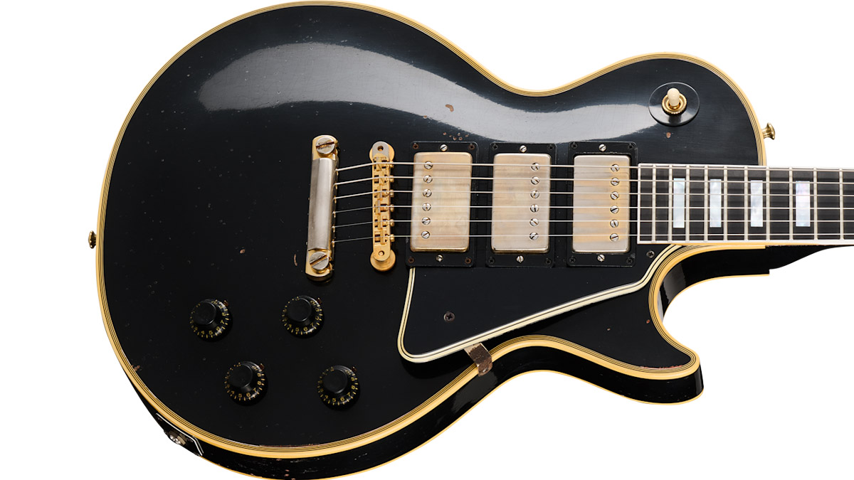 Gibson Custom Murphy Lab Eric Clapton 1958 Les Paul Custom Ebony