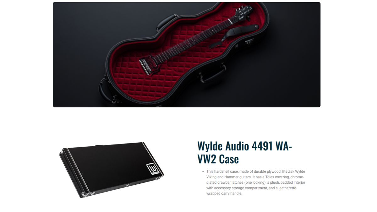 Fake Wylde Audio Website