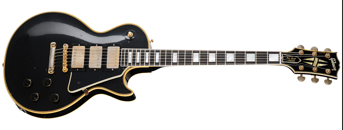 Gibson Custom Murphy Lab Eric Clapton 1958 Les Paul Custom Ebony