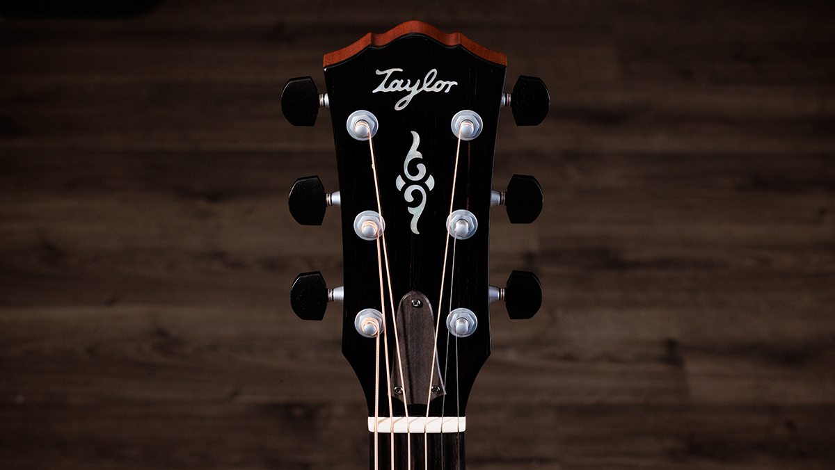 A photo of Taylor’s Gold Label 814e SB Super Auditorium in sunburst finish