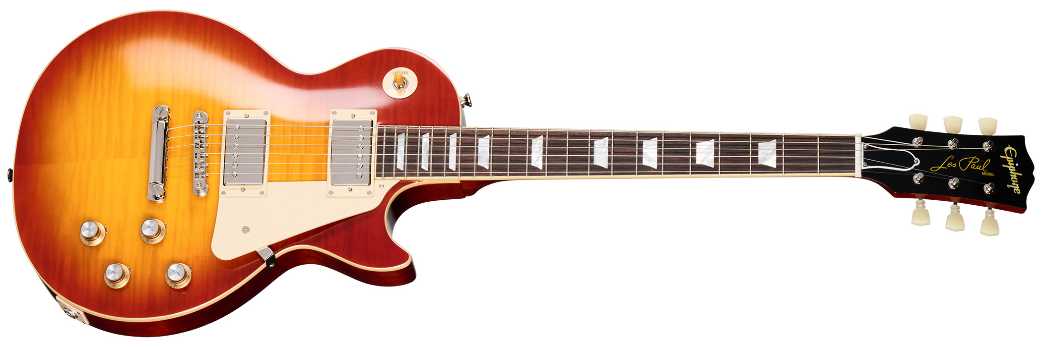 Epiphone Inspired By Gibson Custom 1960 Les Paul Standard Reissue Washed Cherry Sunburst