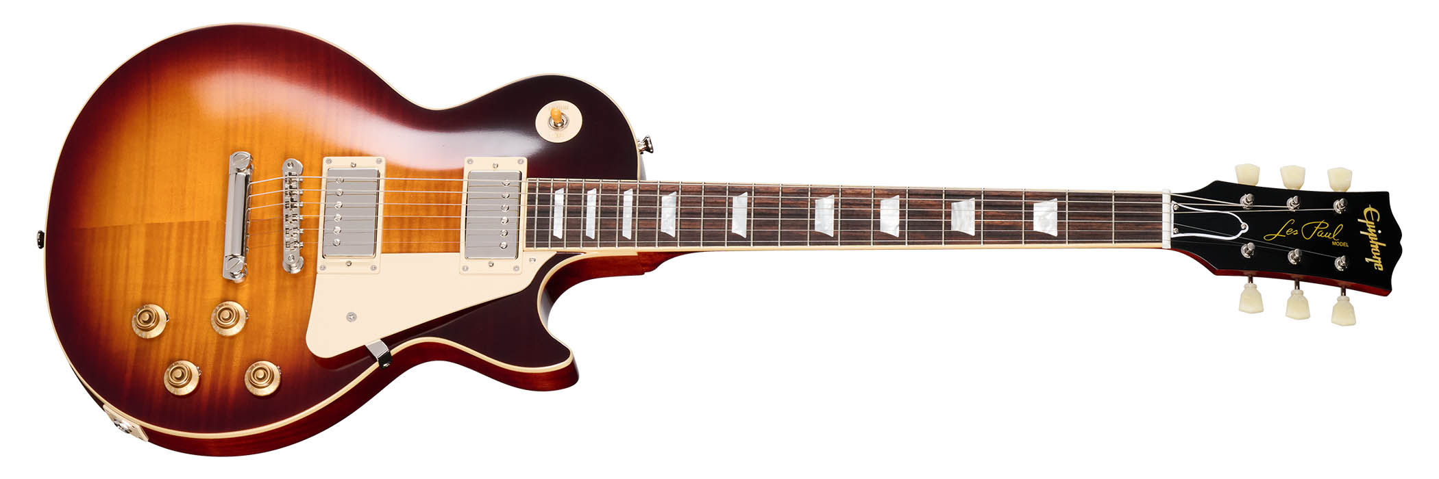 Epiphone Inspired By Gibson Custom 1959 Les Paul Standard Reissue Washed Bourbon Burst