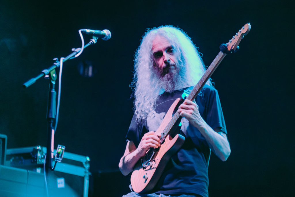 Guthrie Govan of The Aristocrats performs during a concert at Caf&eacute; Iguana on July 2, 2024 in Monterrey, Mexico