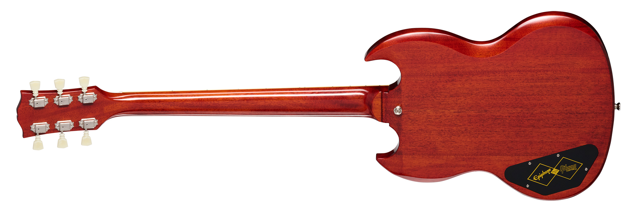 Epiphone Inspired By Gibson Custom 1964 SG Standard Reissue with Maestro Vibrola Cherry Red