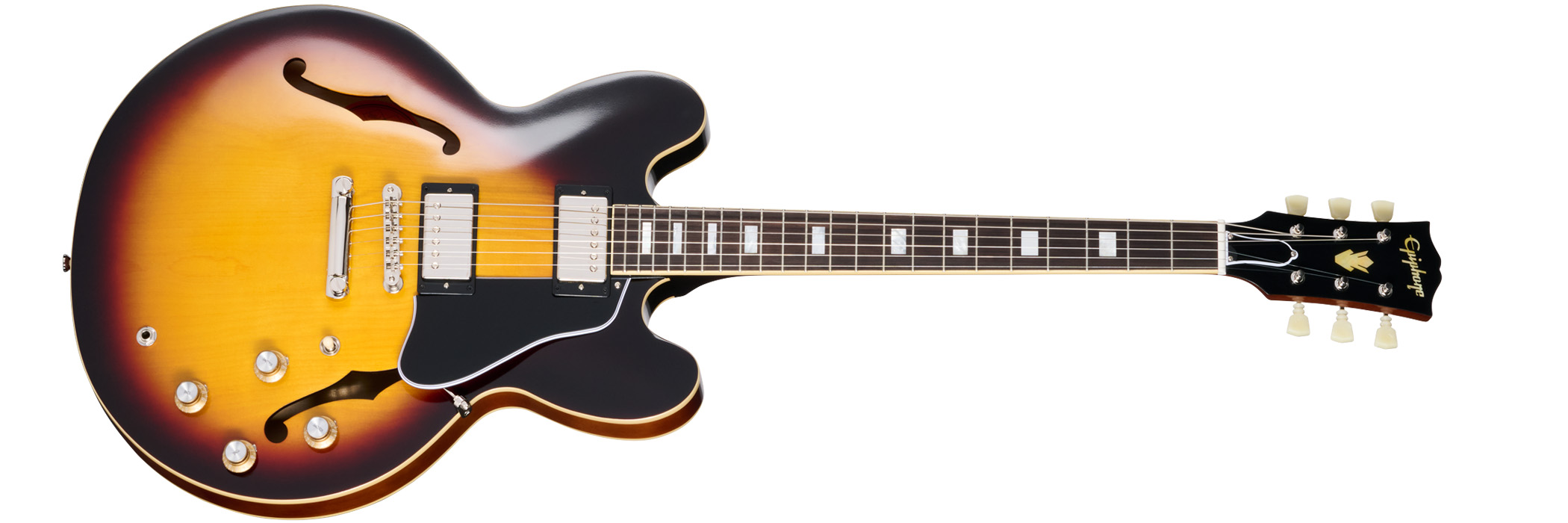 Epiphone Inspired By Gibson Custom 1962 ES-335 Reissue Vintage Burst