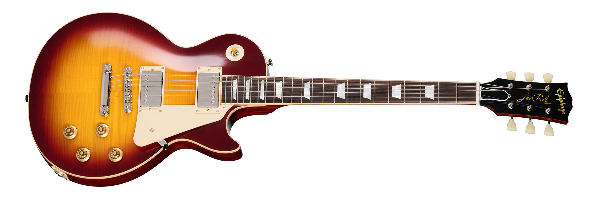 Epiphone by Gibson Custom 1959 Les Paul Standard Reissue Deep Cherry Sunburst