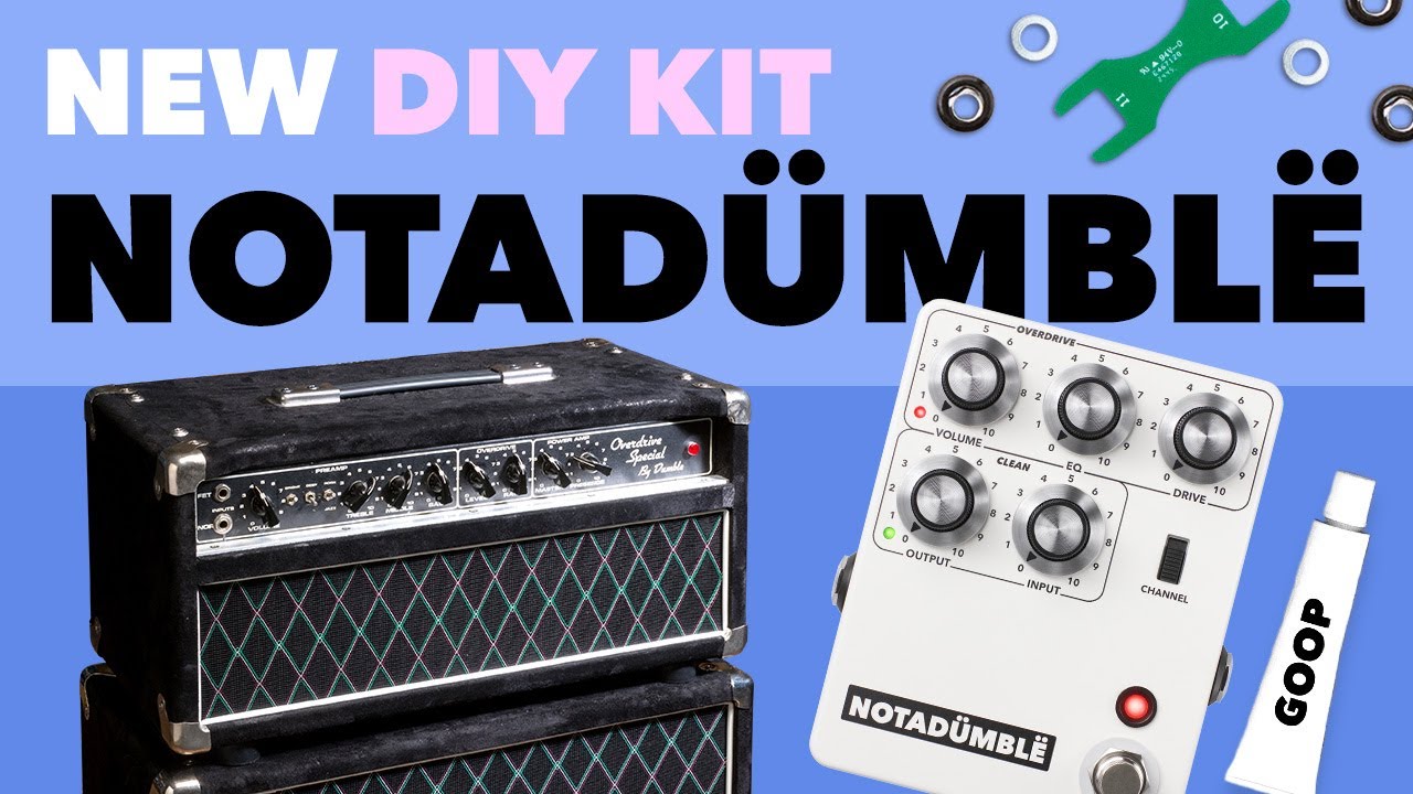 Build Your Own Dumble: The JHS Pedals NOTADÜMBLË (Solderless DIY Kit) - YouTube