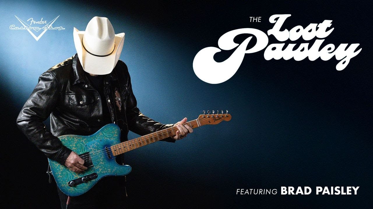 Brad Paisley and the 1967 Lost Paisley Tele | Fender Custom Shop | Fender - YouTube