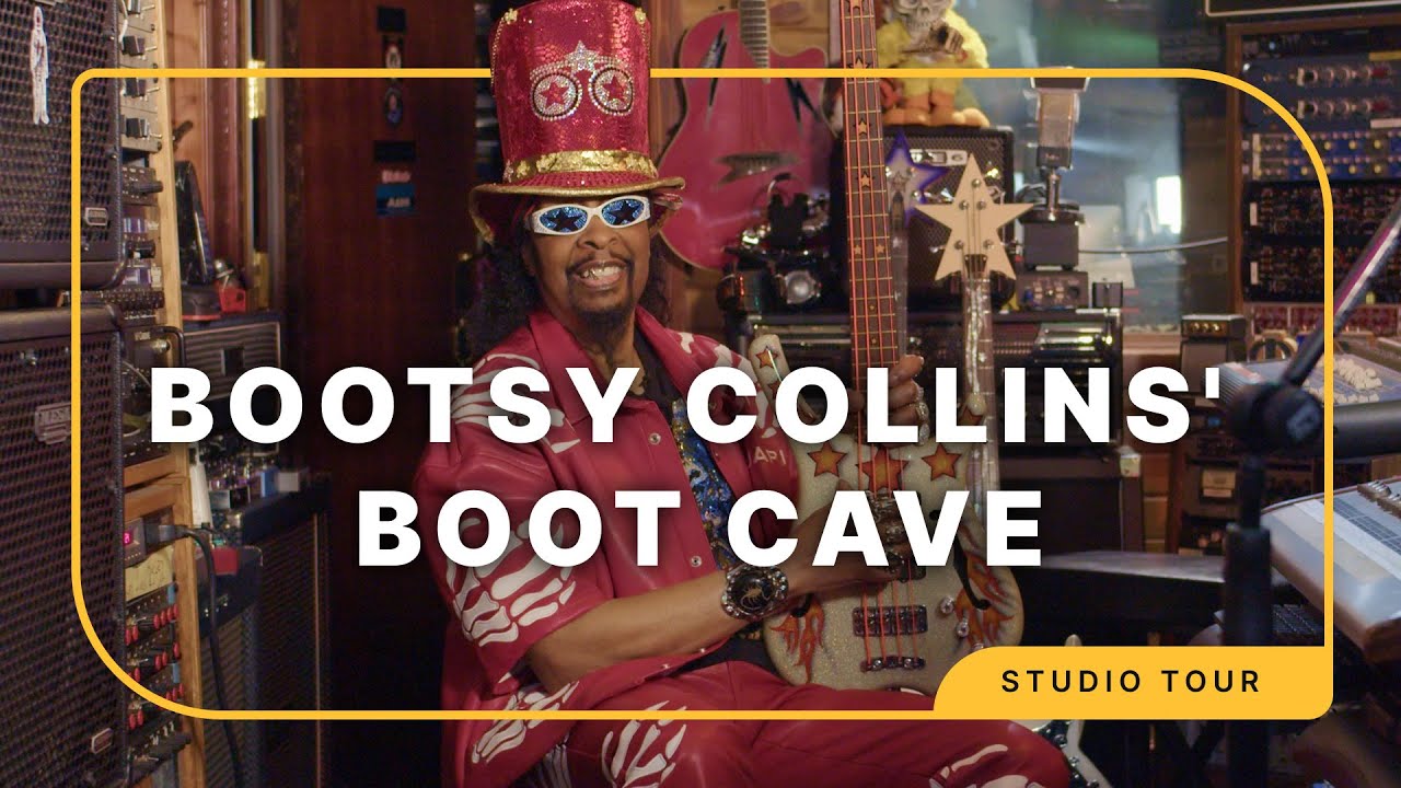 Bootsy Collins’ Home Studio is a Funk Wonderland - YouTube