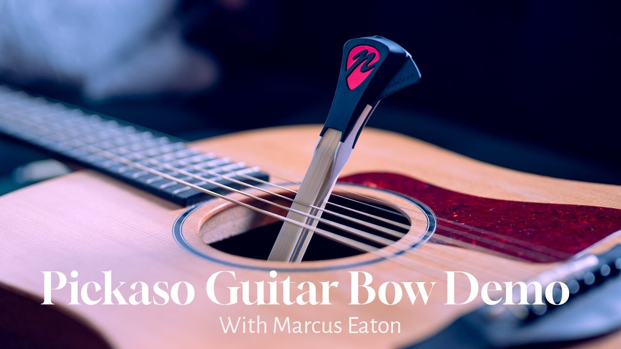 Pickaso Guitar Bow - Full demonstration video - YouTube
