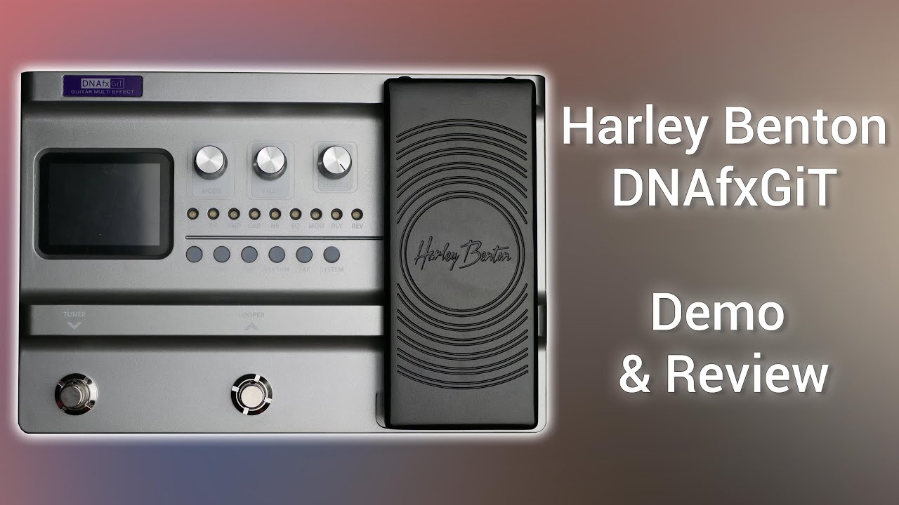 Harley Benton DNAfx GiT Multi Effect Processor - ResQ Gear Review - YouTube