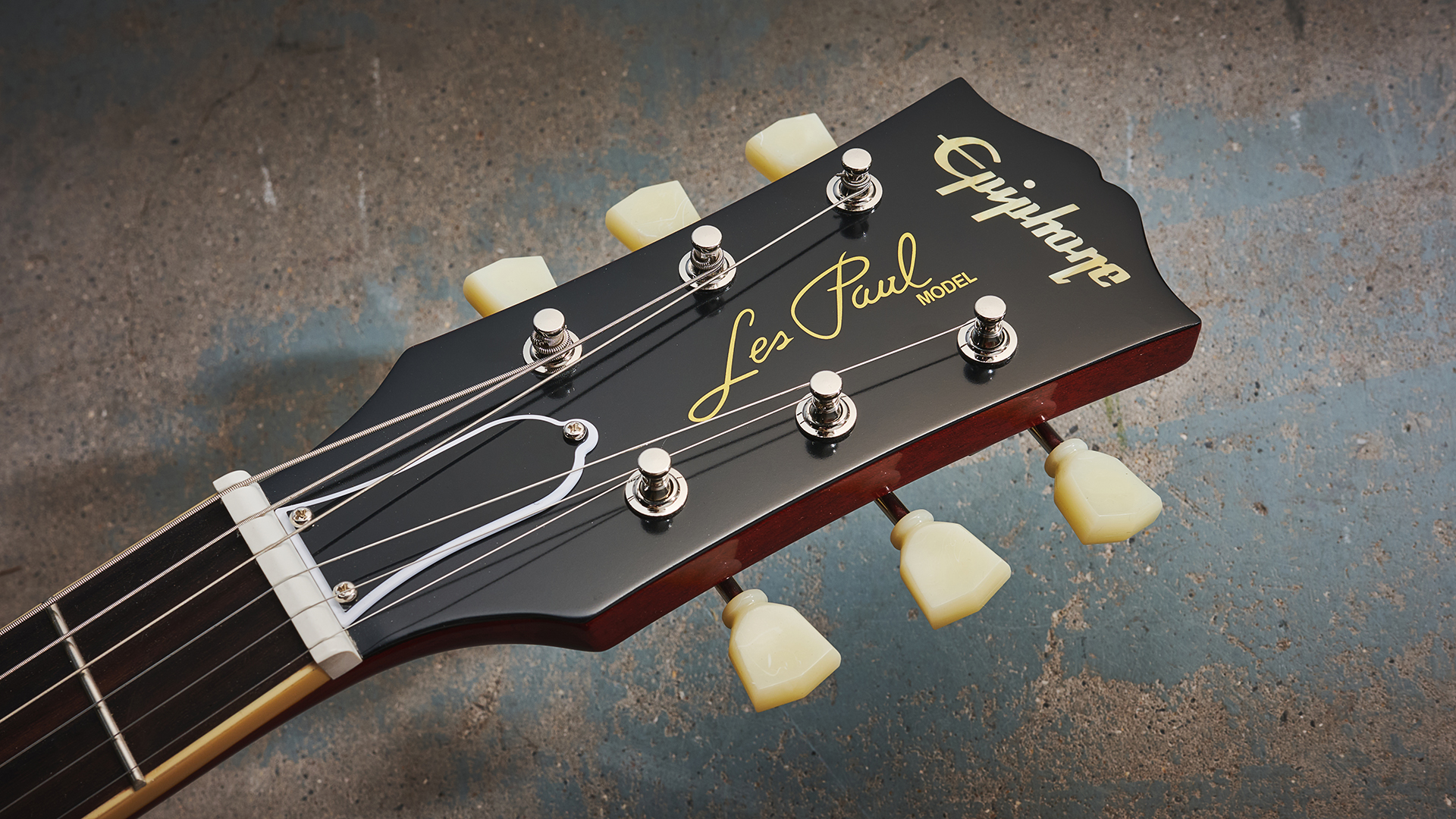 Epiphone Inspire by Gibson Custom 1959 Les Paul Washed Bourbon Burst