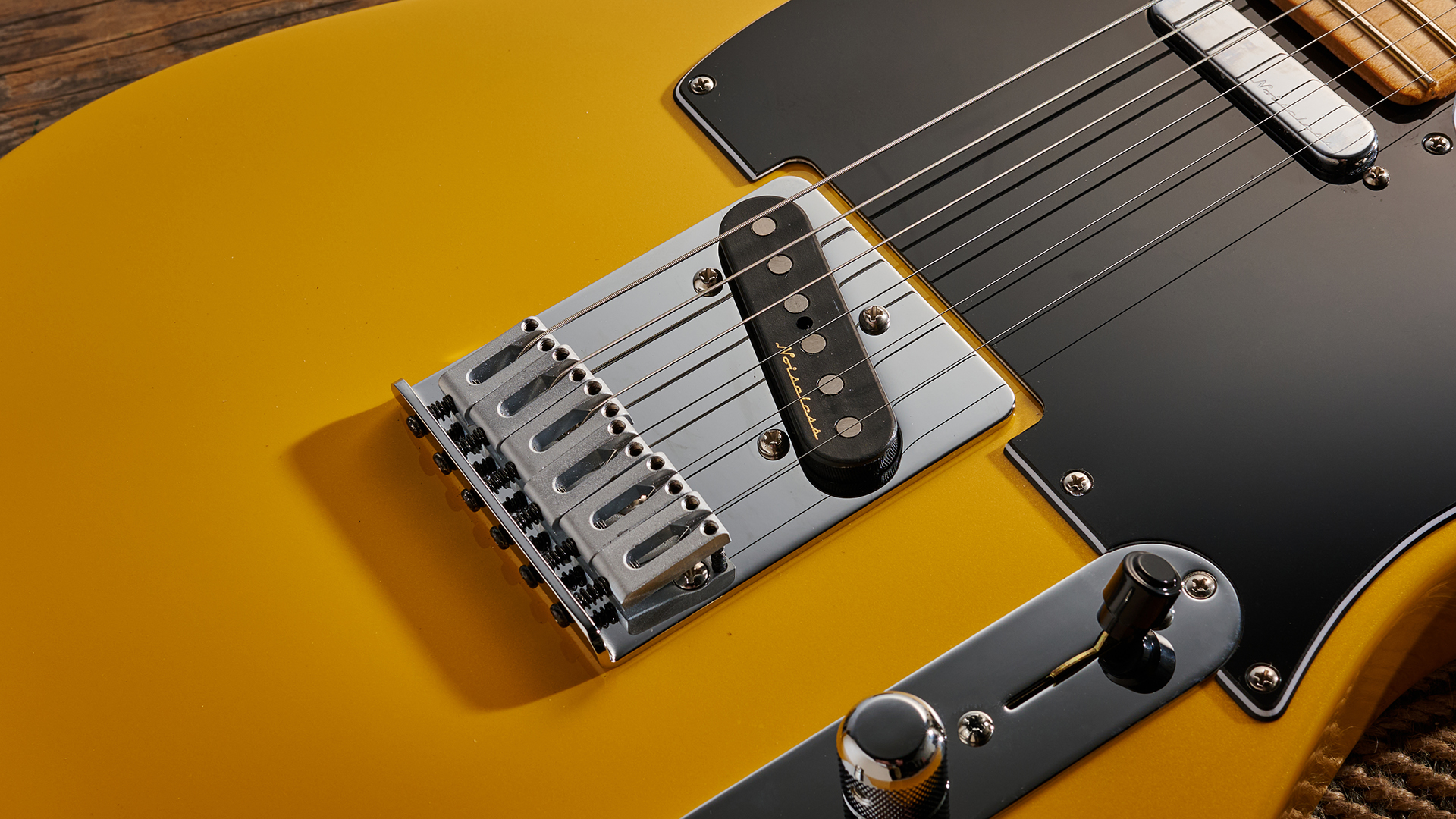 The bridge pickup of the Fender Player II Modified Telecaster