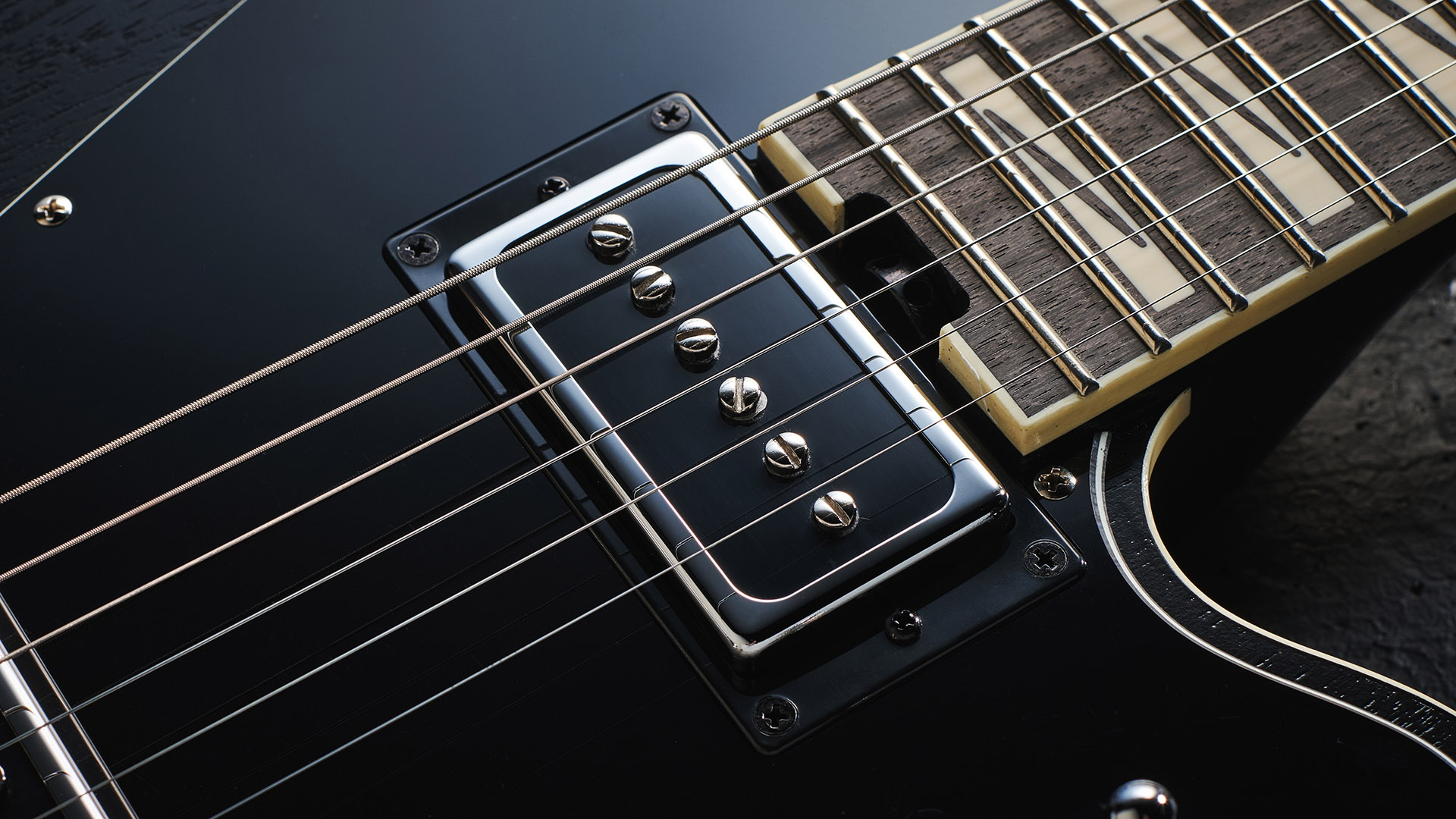 Jackson Pro Series Lee Malia LM-87: the Bring Me the Horizon guitarists new signature model is a black offset with an open-pore finish.