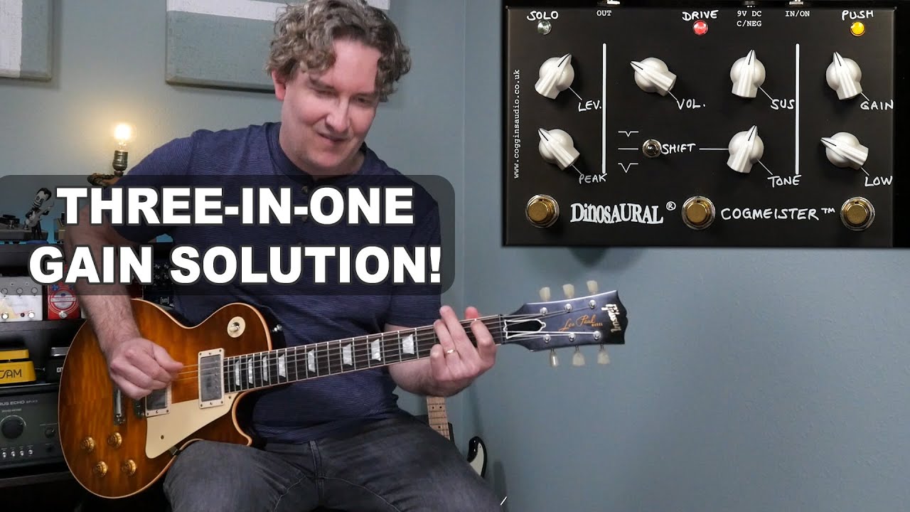 Dinosaural Cogmeister - Triple Boost/Overdrive - YouTube