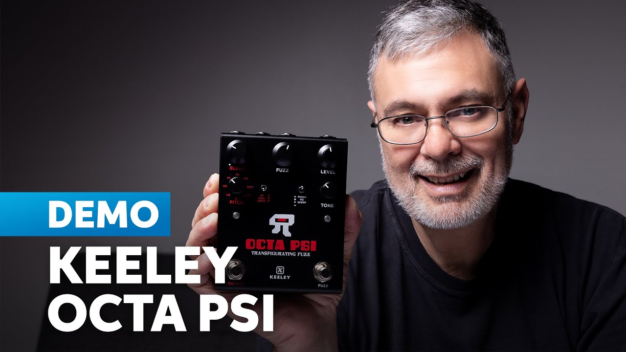 Keeley Octa Psi Transfigurating Fuzz Pedal Demo with Robert Keeley - YouTube