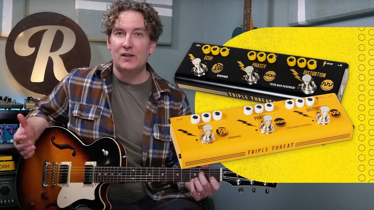 Third Man Hardware & Donner's Triple Threat Is A $99 Three-In-One Analog Multi-Effect | NAMM 2024 - YouTube