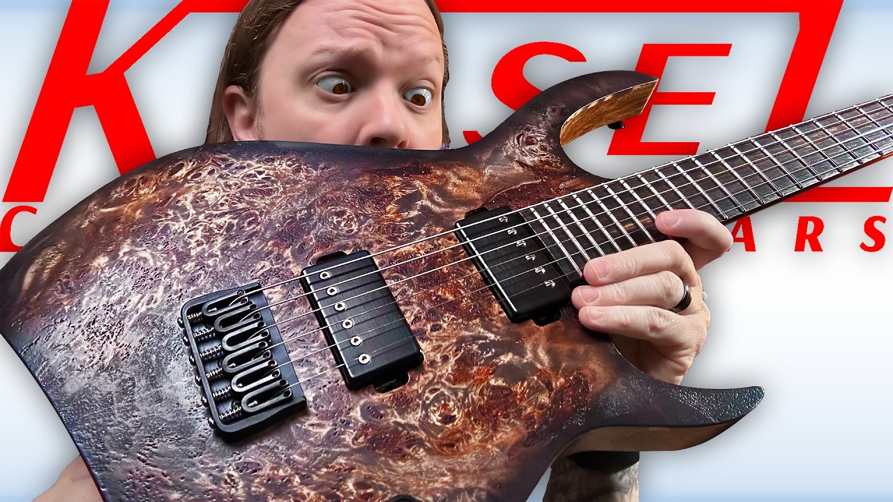 I Tried The New Kiesel Kyber Guitar.. - YouTube