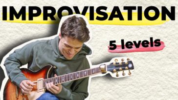 electric guitar improvisation