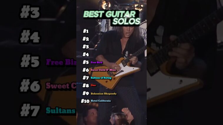 famous guitar solos