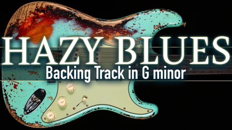 blues guitar backing track free