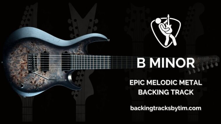 melodic backing track for guitar