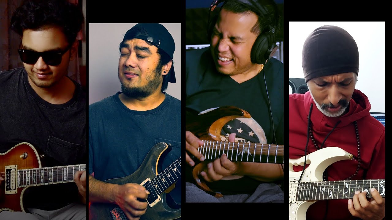 electric guitar jam