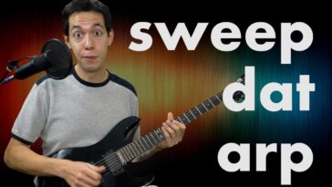 guitar sweep picking