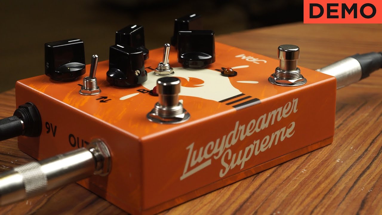 The Best Overdrive For The Dynamic Guitarist? | JAM Pedals Lucydreamer Supreme - YouTube