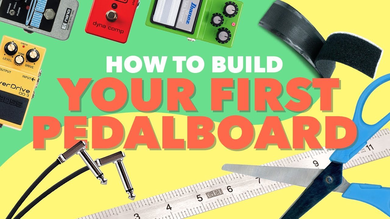 How to Build a Guitar Pedalboard: Beginner Tutorial - YouTube