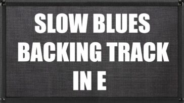 backing track for guitar practice