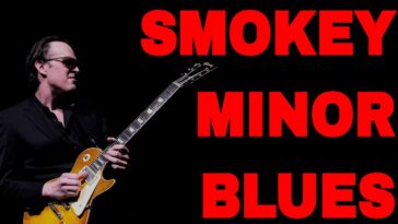 clean guitar backing track