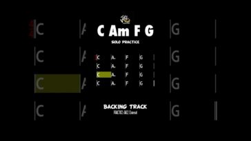 practice guitar solo track