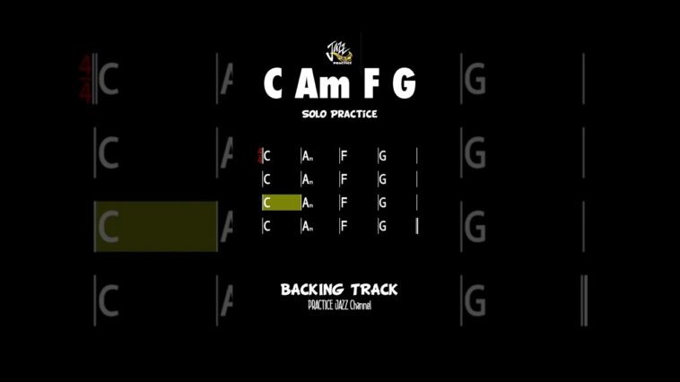 practice guitar solo track