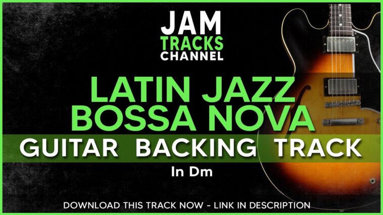 jazz guitar backing track royalty free
