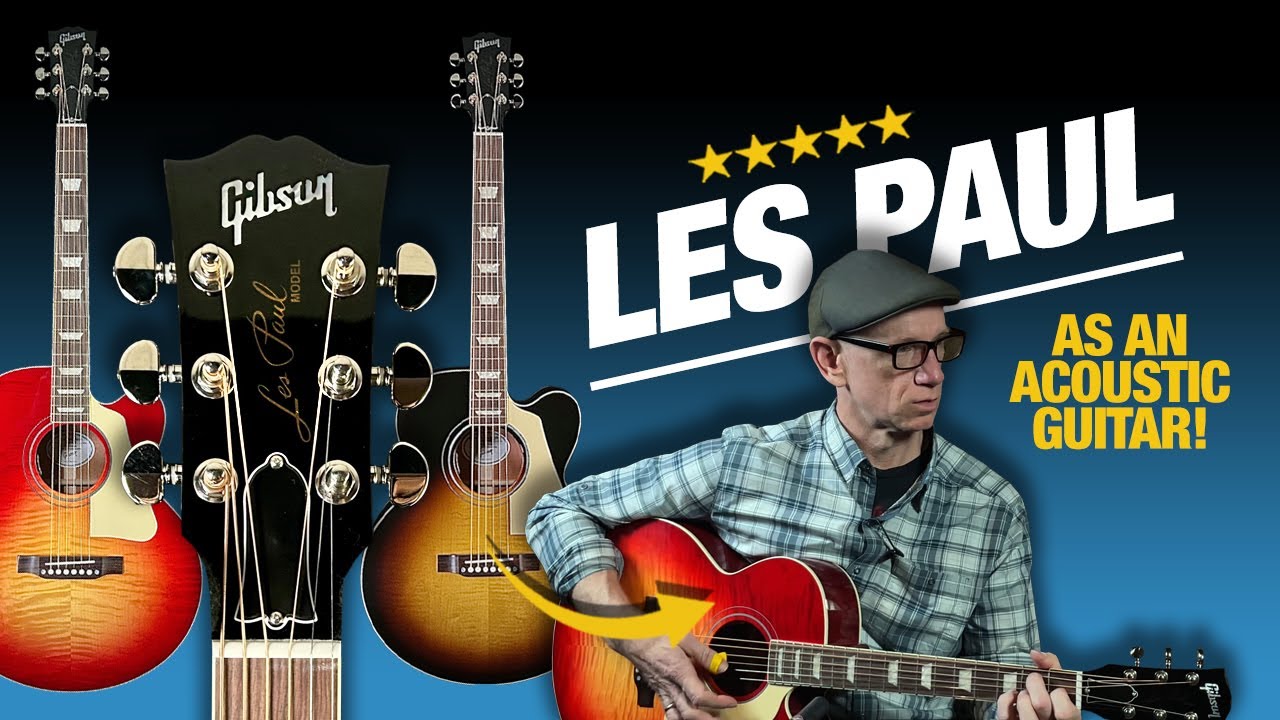 Gibson Made the Les Paul as an Acoustic Guitar!! - YouTube