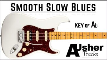 clean guitar backing track
