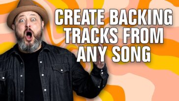 royalty free guitar backing track