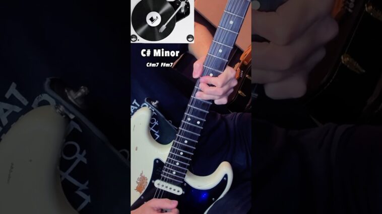 clean guitar backing track