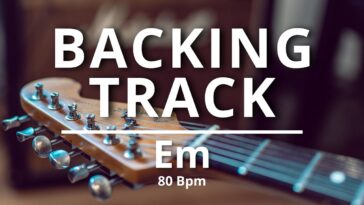 lo-fi guitar backing track