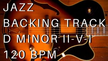 jazz guitar backing track royalty free