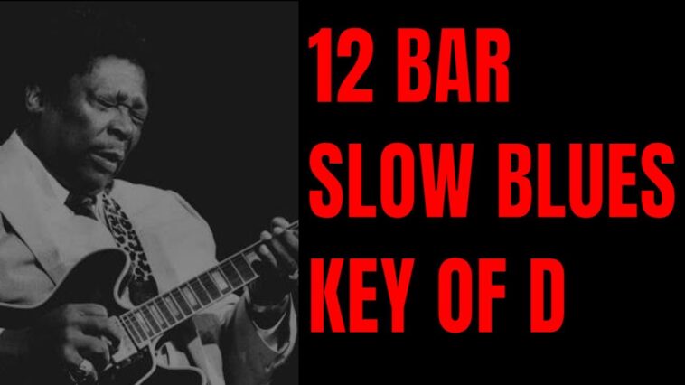 blues backing track
